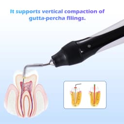 Dental LED Endo Motor Treatment/Apex Locator Root Canal Finder/Cordless Root Canal Obturation System Gun & Pen Kit/ NITI Files
