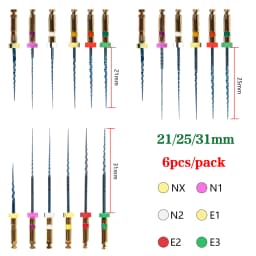 Dental LED Endo Motor Treatment/Apex Locator Root Canal Finder/Cordless Root Canal Obturation System Gun & Pen Kit/ NITI Files