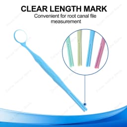 10pcs Dental Odontoscope Rhodium Mouth Mirrors Front Surface Intraoral Photography Mirror Exam Reflector Glass Single Sided