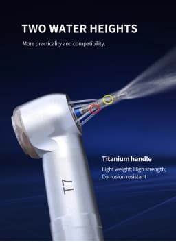 TOQ Free Retraction Push Button  T7 High Speed Handpiece 4 Water Spray Air Turbine 2/4 Holes Head Dentistry Instrument