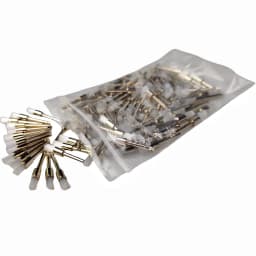 JUMTOP Dental Prophy Brushes Latch Type Nylon Polishing Bristles for Low Speed Contra Angle