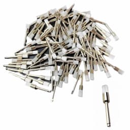 JUMTOP Dental Prophy Brushes Latch Type Nylon Polishing Bristles for Low Speed Contra Angle