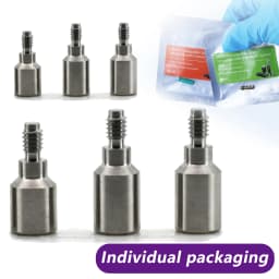 Compatible with ADIN System Multi Unit Abutment Transfer Post Analog Abutment Screw Healing Cap Medical Grade Titanium