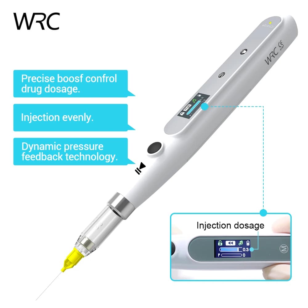 Electric Dental Anesthesia Injector Pen Painless Wireless Anesthesia Syringe With LCD Display Portable Chargeable Clinic Tool
