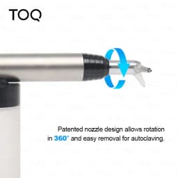 TOQ Dental Aluminum Oxide Micro Blaster/ Alumina Air Abrasion Polisher Sandblasting Sandblaster Teeth Whitening Pen 2/4hole