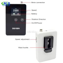DEASIN Lab Equipment Micromotor Polisher Dental E-Type Micro Motor Plaster Grinding Polishing Handpiece Dentist Equipment Tool