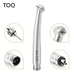 Dental High & Low Speed Handpiece Kit Straight Contra Angle Single Water Spray Air Turbine 2/4 Hole Dentistry Tools Set