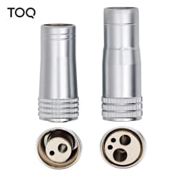 2/4 Holes Dental Handpiece Adapter Dentistry Turbine Connector Hole Changer Connector Tool for Dentist Lab Handpiece