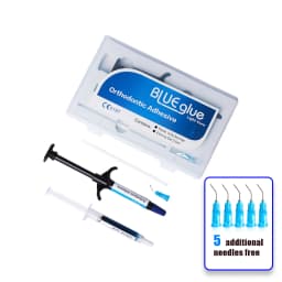 Dental Braces Blue Glue Adhesivos Orthodontic Universal Light-Cure For Bracket Tube Crystal Decoration Teeth Glue Braces Kit Wit