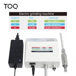 Dental Touch Screen type Electric Motor with Internal Water Spray and LED Connector Portable Micromotor for Fiber Optic 1:1 1:5