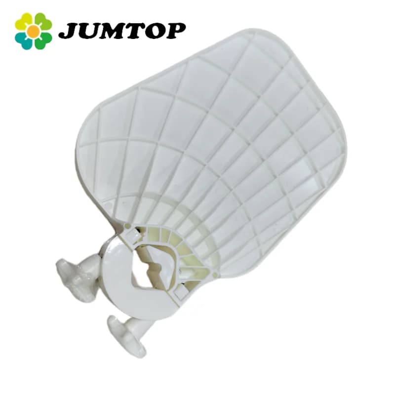 JUMTOP Universal Dental Plastic Scaler Tray Dentistry Chair Unit Accessories Rotatable Plate Post Mounted Shelf Tray