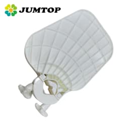 JUMTOP Universal Dental Plastic Scaler Tray Dentistry Chair Unit Accessories Rotatable Plate Post Mounted Shelf Tray