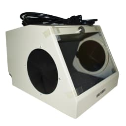 Dental Grinding Polishing Box Lapping Protector Sandblasting Dust-proof Case Dental Sandblaster Dust Collector Dentistry Tools