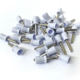 100Pcs/Box Dental Rubber Latch type Polishing Prophy Cups Soft Hard White Blue Green Mix Colorful Polish Disposable Cup Dentist