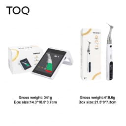 TOQ High Technical Mini Endo Motor with Apex Locator & Endodontic Treatment 16:1 Reduction Contra Angle Measurement Equipment