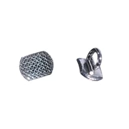 10Pcs Dental Orthodontic Lingual Buttons Metal Composite Bondable Traction Hook Dentistry Braces Brackets Orthodont Materiales