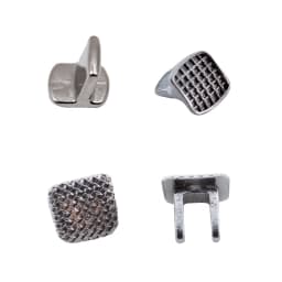 10Pcs Dental Orthodontic Lingual Buttons Metal Composite Bondable Traction Hook Dentistry Braces Brackets Orthodont Materiales