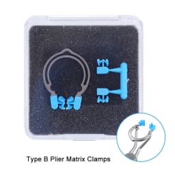 Dental Matrix Sectional Contoured Metal Spring Clip Rings Clamps Wedges Plier Clamping Ring Dentist Tools
