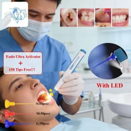Dental Endodontic Endo Ultra Activator Wireless LED Handpiece Sonic Activator Root Canal Irrigator / Tips