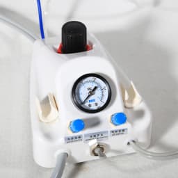 Portable Dental Air Turbine Unit Working with Compressor Triple Spray Syringe Bottle & Pedal 2/4 Holes Dentist Cleaning Tools