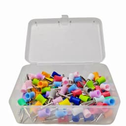 JUMTOP 100Pcs Dental Polishing Head Cup Shape Silicone Latch Type Polishing Brush Cup for Low Speed Handpiece