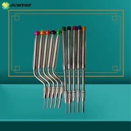 5 Pcs/Set Dental Implant Osteotome Instruments Sinus Lift Curved And Straight Dentist Surgical Tools Dentistry Tooth Clean