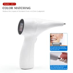 JUMTOP Dental Tooth Color Comparator Quick Match High Accuracy Digital Shade Guide Corrector for Teeth Whitening