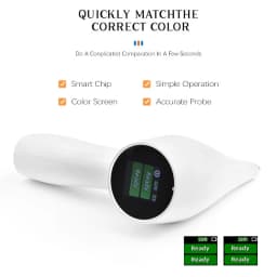 JUMTOP Dental Tooth Color Comparator Quick Match High Accuracy Digital Shade Guide Corrector for Teeth Whitening