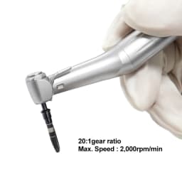 Dental Implant Contra Angle Handpiece 20:1 Reduction Low Speed Push Button External Irrigation E-type Motor Dentist Surgery Tool