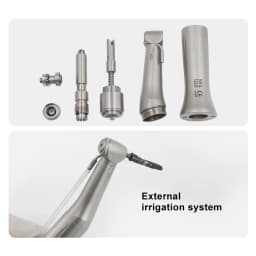 Dental Implant Contra Angle Handpiece 20:1 Reduction Low Speed Push Button External Irrigation E-type Motor Dentist Surgery Tool