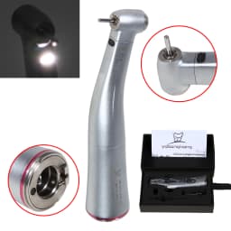 Dental LED Brushless Electric Micro Motor / 1:5 Fiber Optic Increasing Handpiece