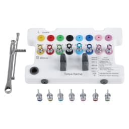 Universal Dental Implant Prosthetic Restoration Kit Drivers Torque Wrench Screwdrivers