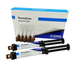 DMG PermaCem Smartmix Dual Self-Adhesive Resin Cement 10g/Pc Dual Cure Dental Luting Material for Crown, Bridge & Inlay