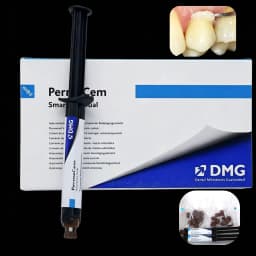 DMG PermaCem Smartmix Dual Self-Adhesive Resin Cement 10g/Pc Dual Cure Dental Luting Material for Crown, Bridge & Inlay
