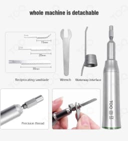 Surgical Saw Surgical Reciprocating Bone Cutting 1.8mm Oscillating Reciprocating Micro Saw 1:1/4:1 Handpiece