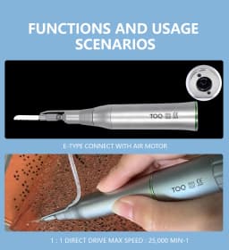 Surgical Saw Surgical Reciprocating Bone Cutting 1.8mm Oscillating Reciprocating Micro Saw 1:1/4:1 Handpiece