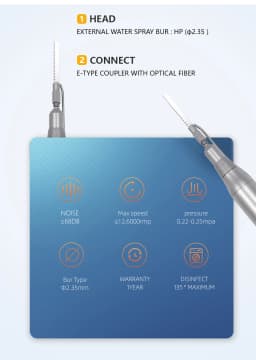 Surgical Saw Surgical Reciprocating Bone Cutting 1.8mm Oscillating Reciprocating Micro Saw 1:1/4:1 Handpiece