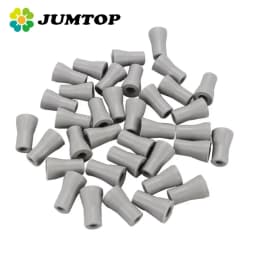 JUMTOP 10Pcs Dental Saliva Ejector Weak Suction Rubber Snap Tip Adapter Replacement Dental Chair Unit Accessories
