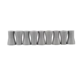 JUMTOP 10Pcs Dental Saliva Ejector Weak Suction Rubber Snap Tip Adapter Replacement Dental Chair Unit Accessories