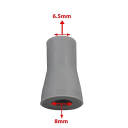 JUMTOP 10Pcs Dental Saliva Ejector Weak Suction Rubber Snap Tip Adapter Replacement Dental Chair Unit Accessories