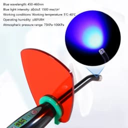 Dental Wireless LED Curing Light Lamp Dentist Cordless Resin Cure Led Photopolymerizer lamp Equipment Oral Hygiene Tools