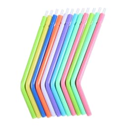 1-10Packs Dental Disposable 3-Way Air Water Syringe Tips Spray Nozzles Tubes Tips Mix Color 250pcs/Pack