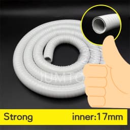 JUMTOP 1.6meters Dental Strong Suction/ Weak Suction Tube Hose Pipe for Dental Unit inner17mm/15mm/11mm/8mm