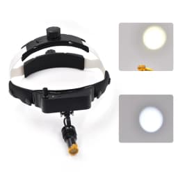 JUMTOP Dental LED Headlight Oral Lamp Surgical Light Lab Headlamp for Binocular Loupes