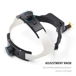 JUMTOP Dental LED Headlight Oral Lamp Surgical Light Lab Headlamp for Binocular Loupes