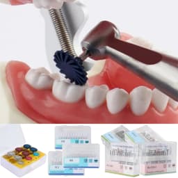 Dental Lab Composite Polishing Kit RA /HP 2.35MM Burs Drills FG 1.6mm FL2/CN1/RD1 Polisher Mixed Teeth Dental Tools