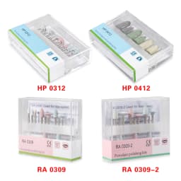 Dental Lab Composite Polishing Kit RA /HP 2.35MM Burs Drills FG 1.6mm FL2/CN1/RD1 Polisher Mixed Teeth Dental Tools
