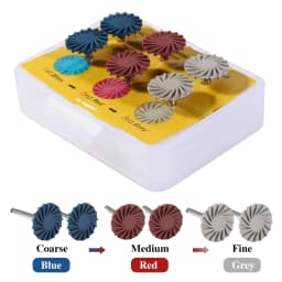 Dental Lab Composite Polishing Kit RA /HP 2.35MM Burs Drills FG 1.6mm FL2/CN1/RD1 Polisher Mixed Teeth Dental Tools