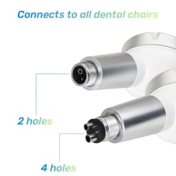JUMTOP Dental Air Prophy Polisher Teeth Irrigator Calculus Remover Sandblasting Gun Air Sandblaster