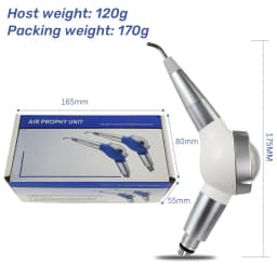 JUMTOP Dental Air Prophy Polisher Teeth Irrigator Calculus Remover Sandblasting Gun Air Sandblaster